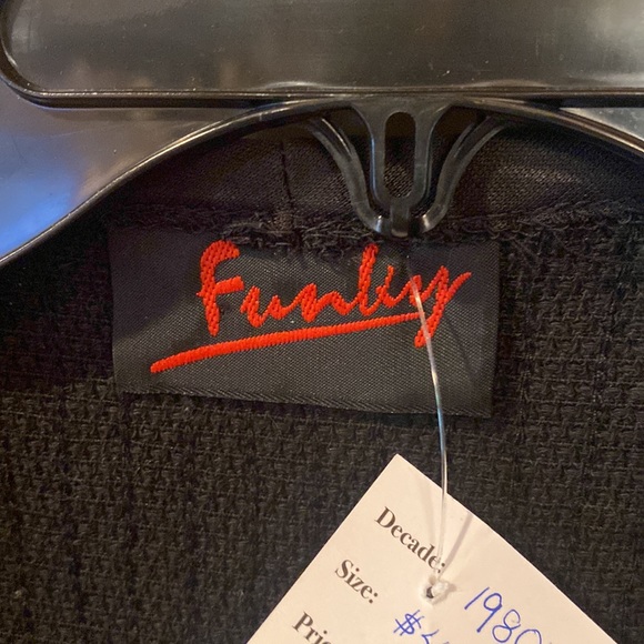 Original funky Vintage 1980 retro Sparkle jacket- - Picture 3 of 5